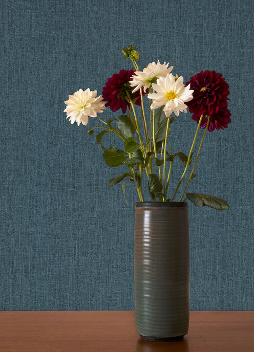 Cromie Navy Texture Wallpaper (Set of 2)