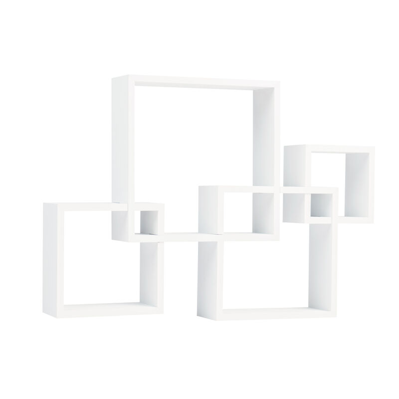 Intersecting Cube Shelves