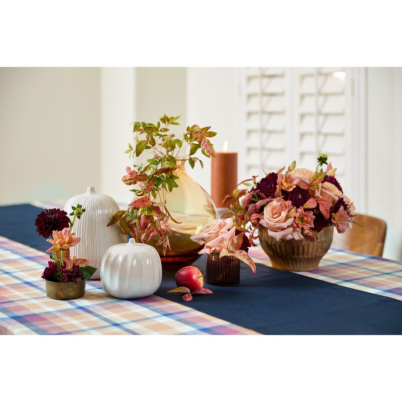Solino Home 100% Pure Linen Table Runner - Fete