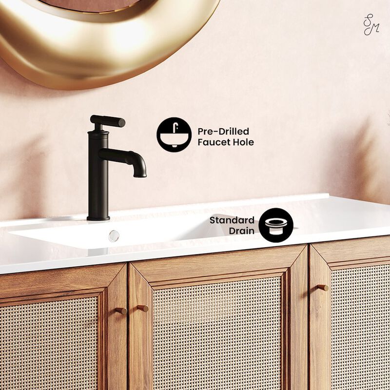 Classe 48" Freestanding Bathroom Vanity with Sink Top image number 2