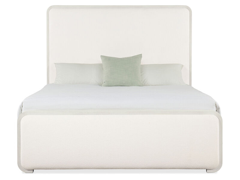Serenity Ashore Upholstered Panel Bed image number 0
