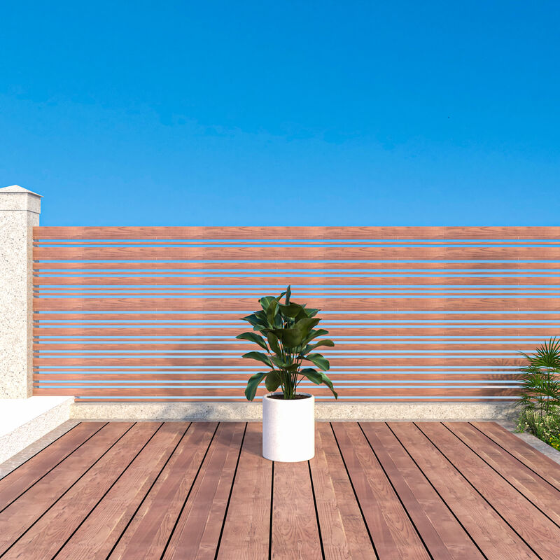 LeisureMod Tundra Series Poly Stone cylindrical Shape Planter High