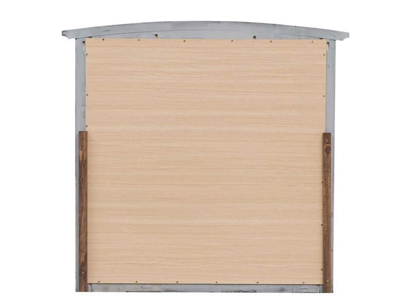 37 in. x 35 in. Classic Rectangle Framed Dresser Mirror