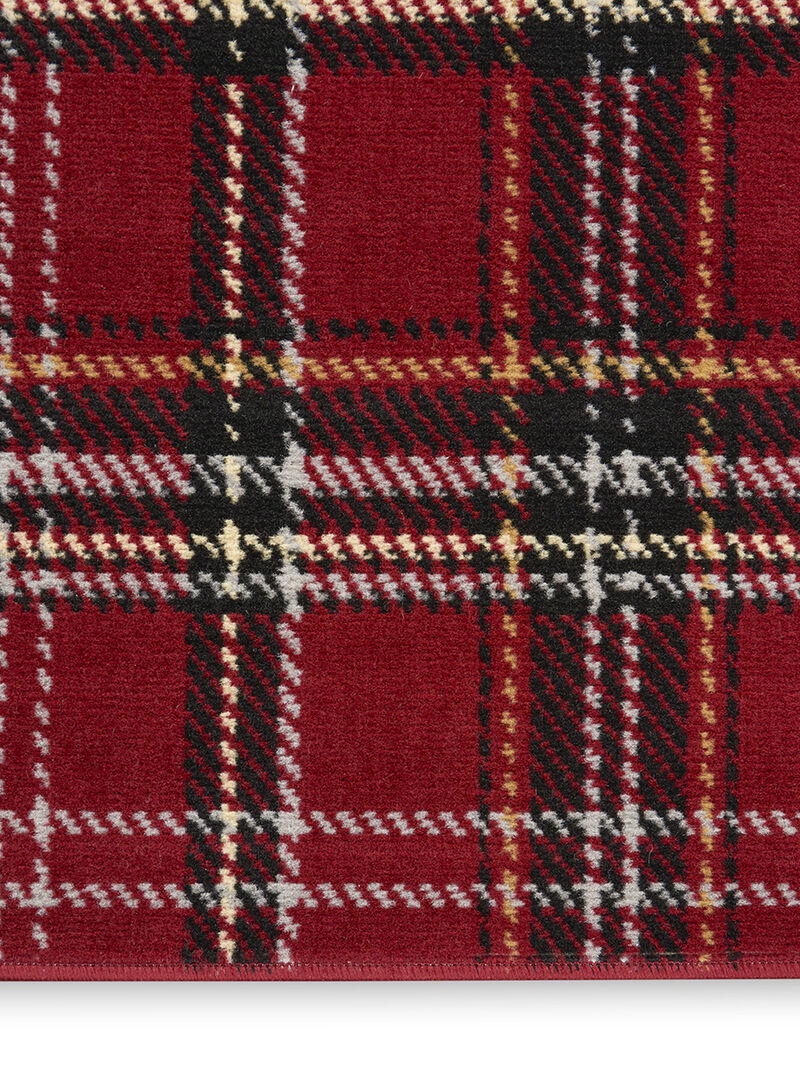 Grafix GRF03 Red 9' x 12' Rug