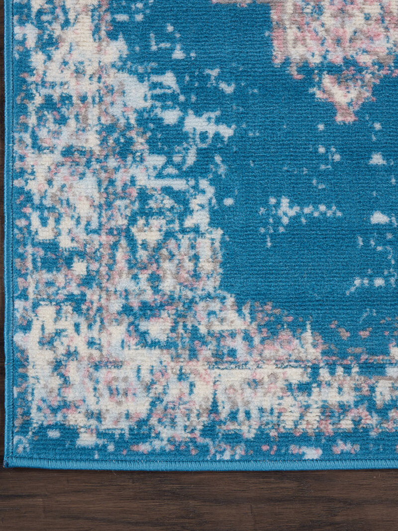 Grafix GRF14 Blue 2' x 6' Rug