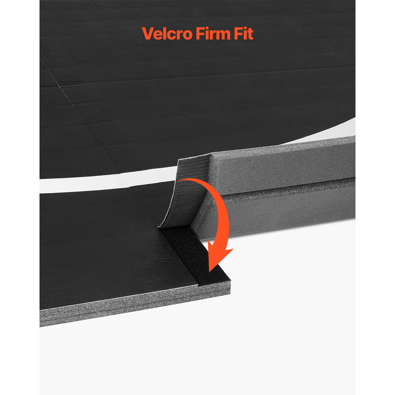 Wrestling Mat Roll-Up Martial Arts Mat 10x10 ft Gymnastics MMA Jiu Jitsu Mat image number 5