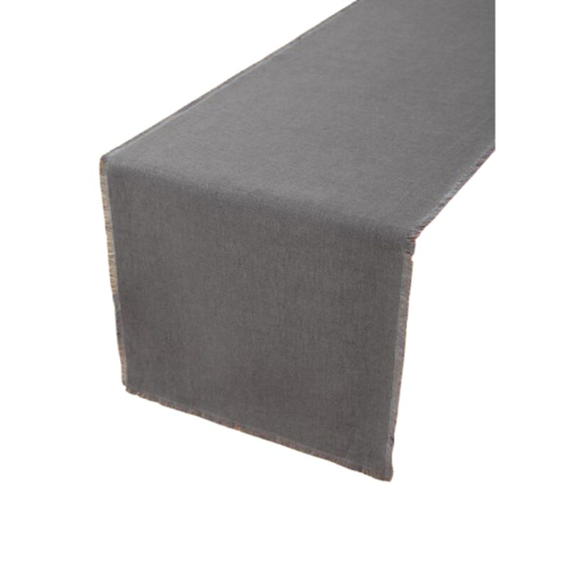 Christmas Linen Table Runner - Fringe, Solino Home