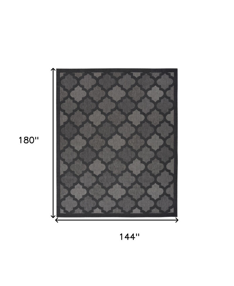 HomeRoots Trellis Indoor Outdoor Area Rug image number 4