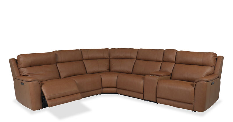 Mustang 6-Piece Power Sectional image number 1