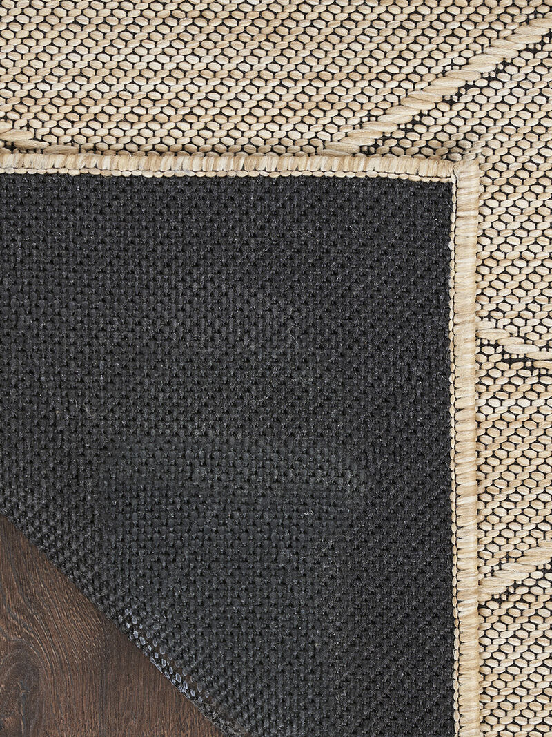 Washable Solutions WSL01 Natural 6' x 9' Rug