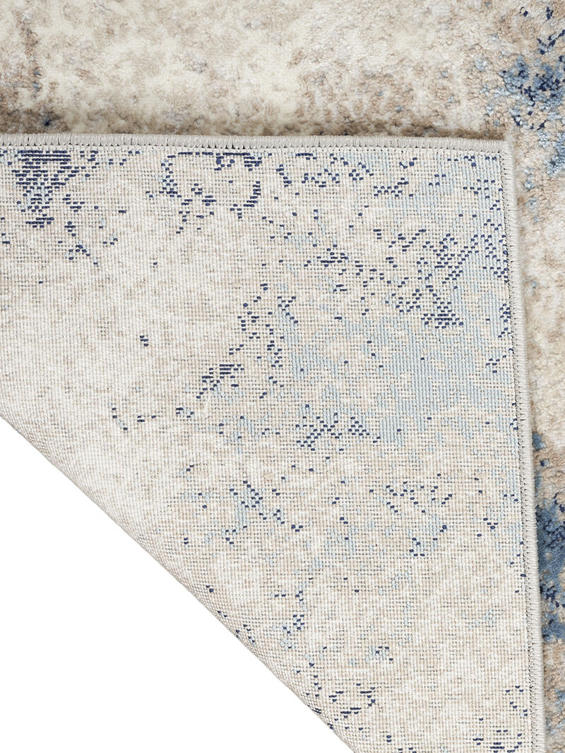 CK022 Infinity IFN05 Ivory/Gray/Blue 6' x 9' Rug