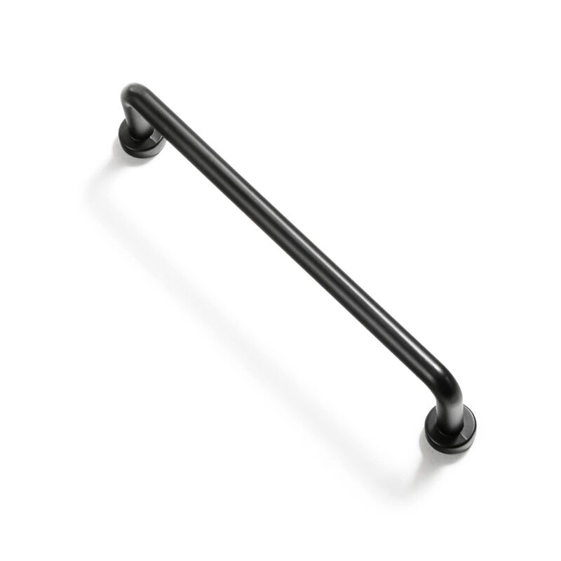 Goo-Ki 12 Pack 5"" Center to Center Matte Black Modern Cabinet Pulls Solid Contemporary Home Improvement Hardware Drawer Pulls Z