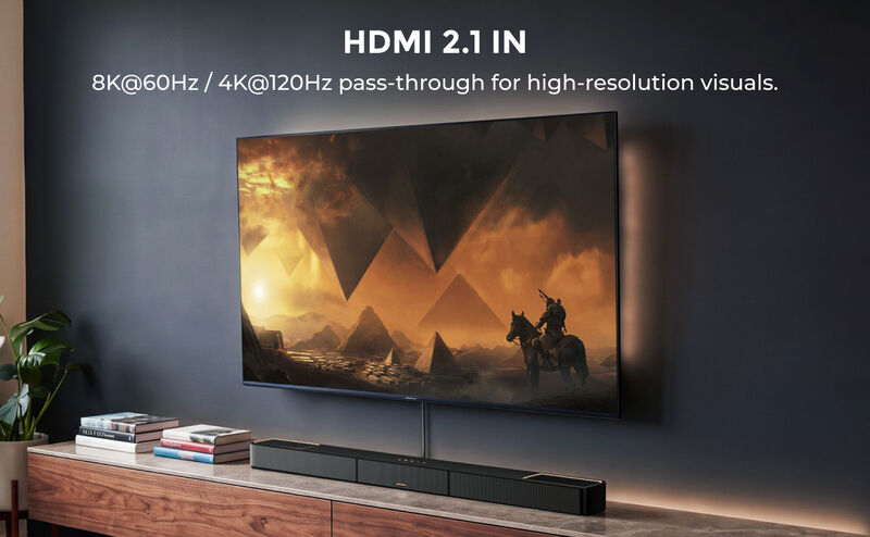 ULTIMEA Skywave X series 9.2.6 THX-Tuned Wireless Surround Sound System w/Dolby Atmos & DTS:X,Dual 10"Subwoofers,2000W Peak Power,8K Pass-Through image number 7