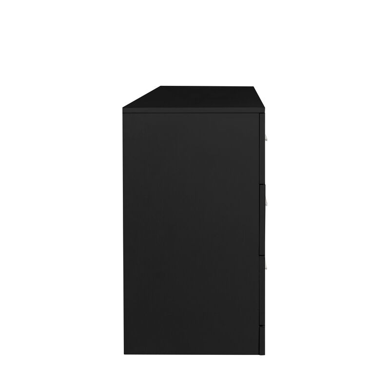 Wide 6-Drawer Dresser, Bedroom Storage Cabinet for Clothes & Essentials