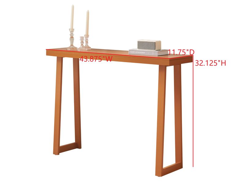 Kings Brand Furniture Claude Narrow Console Table Perfect for Sofa Table, Entryway Table