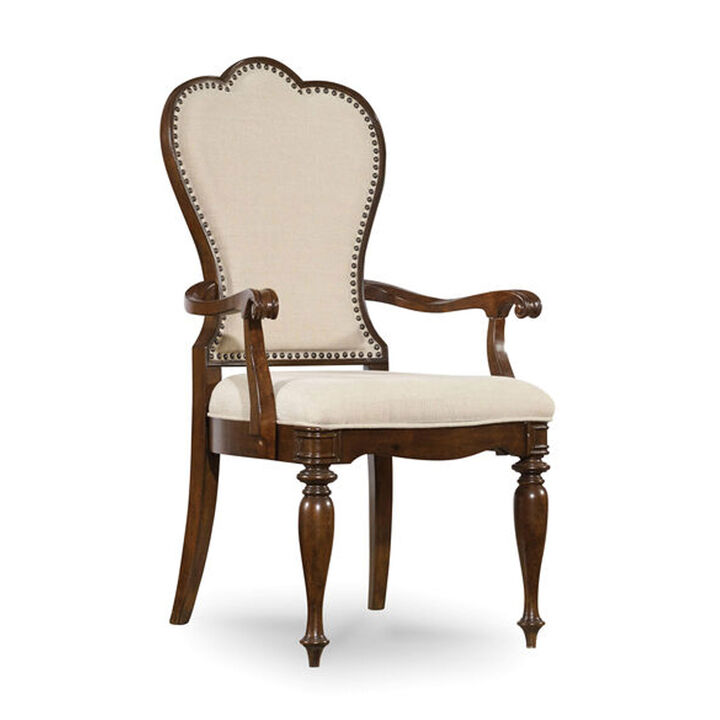 Leesburg Upholstered Arm Chair in Beige