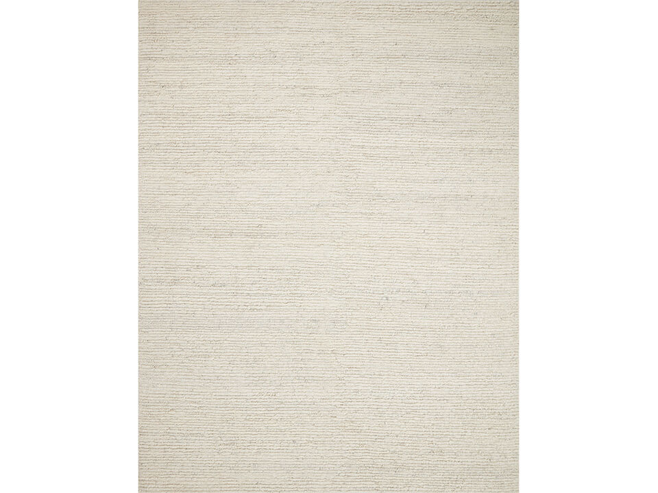 Ava AVA-01 Dove / Ivory 5''6" x 8''6" Rug by Magnolia Home By Joanna Gaines