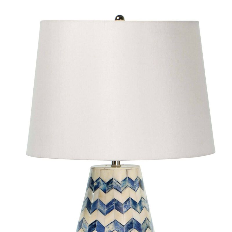 Cassia Chevron Table Lamp