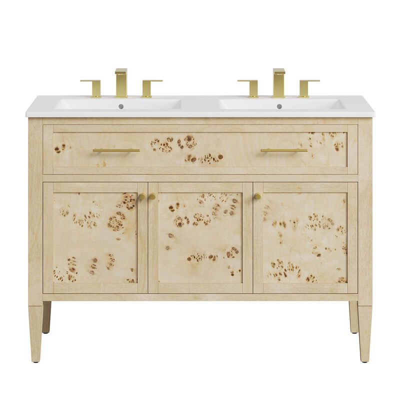 Elysian 48" Double Sink Bathroom Vanity image number 0