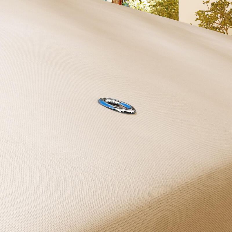 Hivvago Double Vented Roof 13' x 10' Gazebo Canopy image number 7