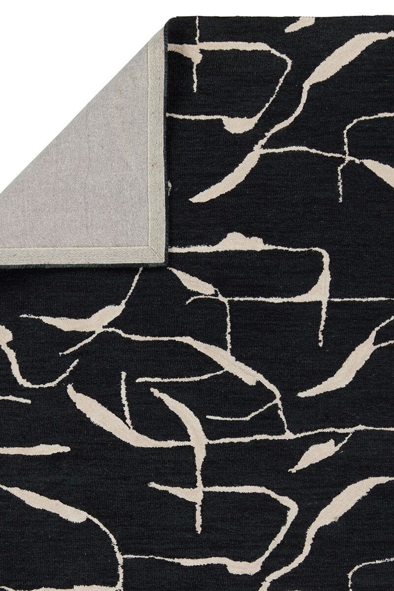 Mallino Noir Birch 9' x 12' Rug by Nikki Chu x Jaipur Living image number 2