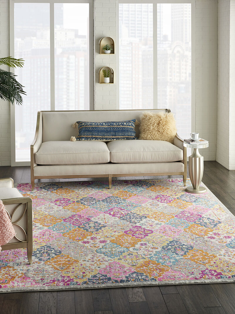 Passion PSN21 Multicolor 6'7" x 9'6" Rug image number 1
