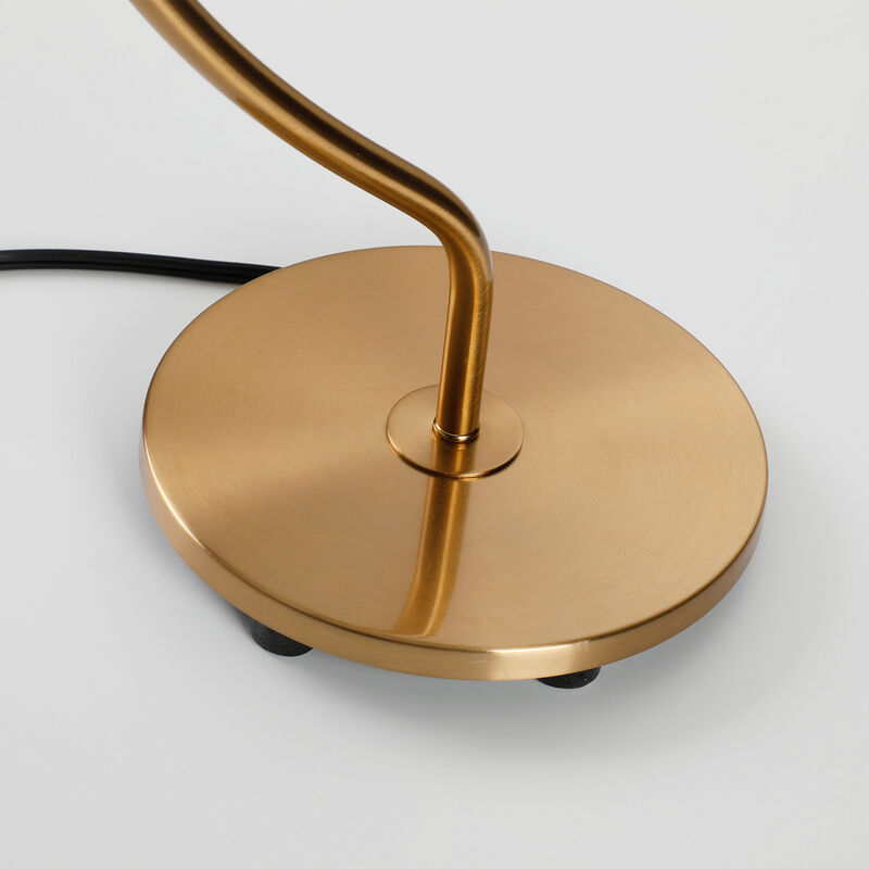 20.8" H Modern Gold Crystal Tassel Table Lamp Desk Lamp