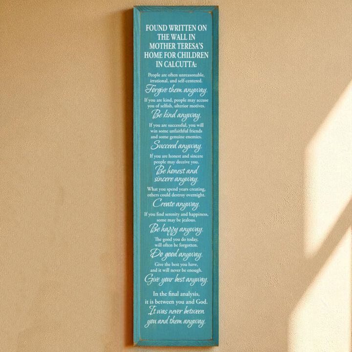 Encouraging Quote Wood Sign Be Honest Be Kind Do Good Rustic Home Decor