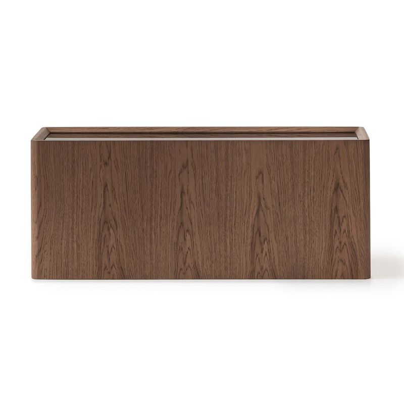 Bristol Point Sectional Table - Saddle Brown image number 1