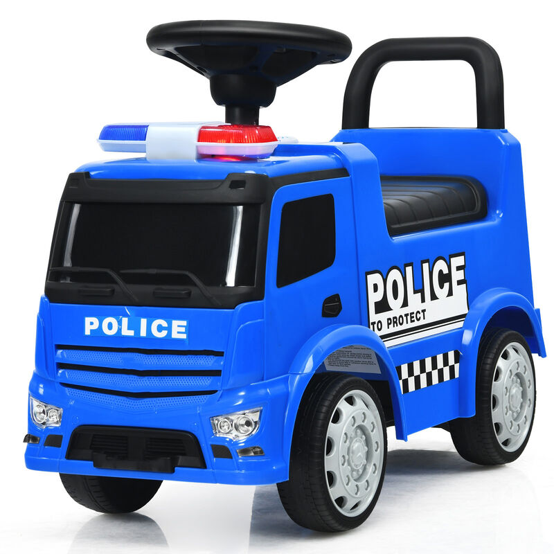 Kids Push Ride-On Car with Sliding Seat Design and Steering Wheel image number 0