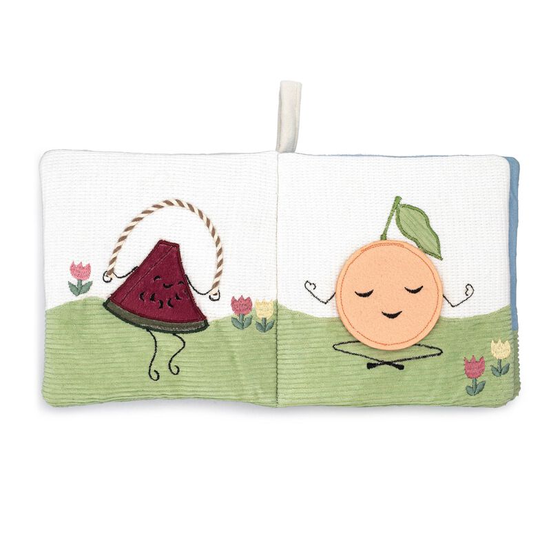 Clementine Fruits & Veggies Soft Plush Activity Book image number 1