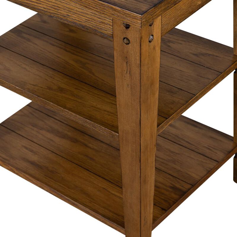 Liberty Furniture Lake House Tiered Table in Oak image number 6