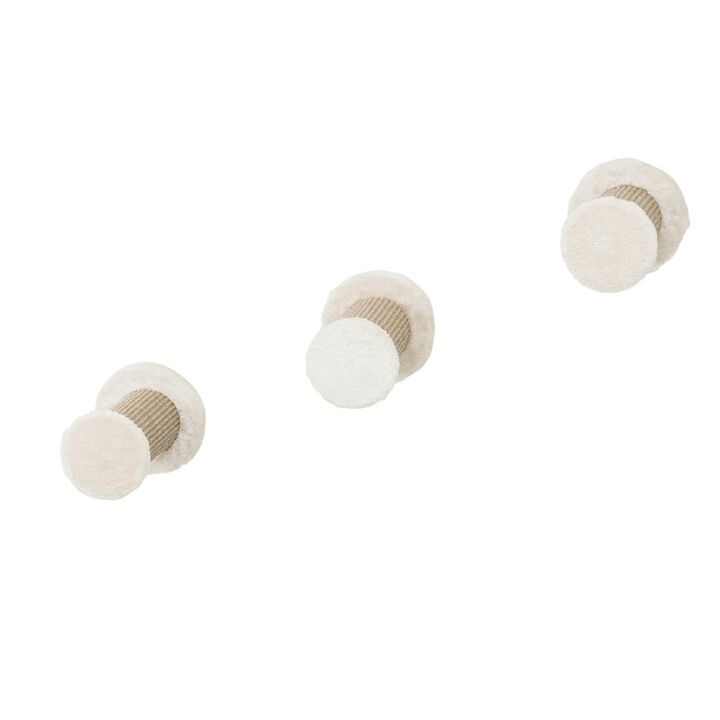 TRIXIE XXL Multi-Level Wall Mounted Cat Perch-Step, 3 Piece Set