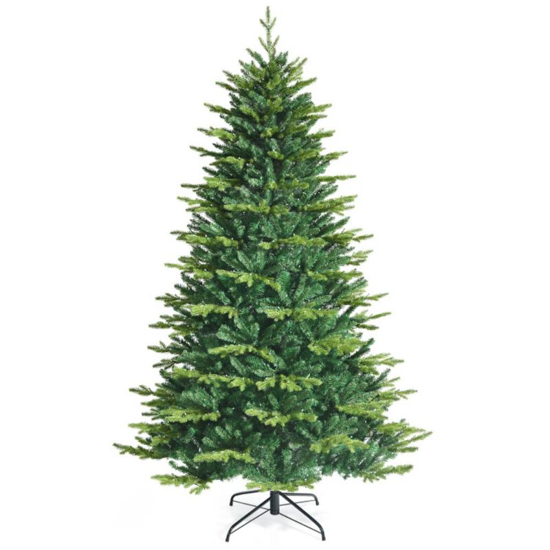 Hivvago Pre-lit Artificial Hinged Christmas Tree with APP Controlled LED Lights image number 0