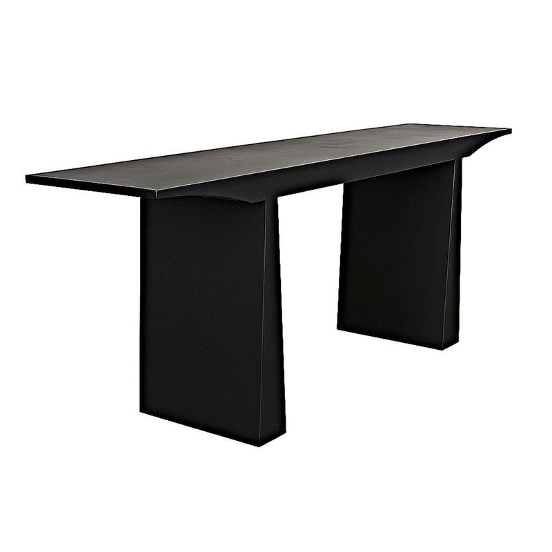 Truss Console, Black Metal