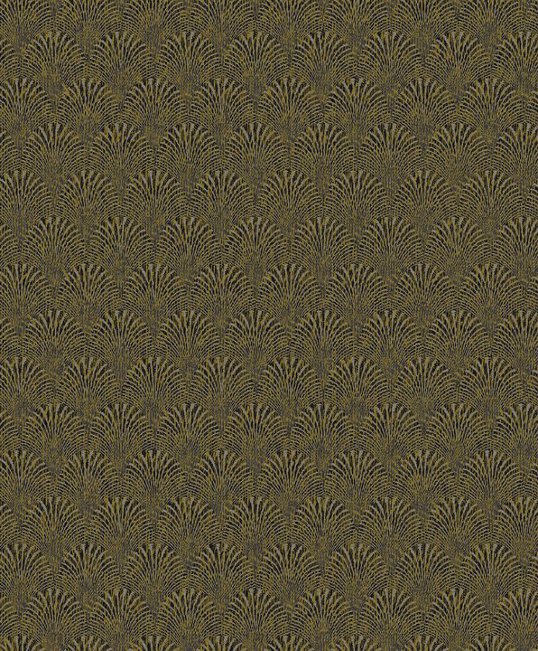 Boutique Fan Gold Wallpaper F-AF7004