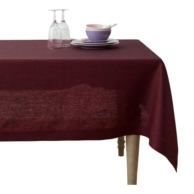 Solino Home 100% Pure Linen Tablecloth - Athena