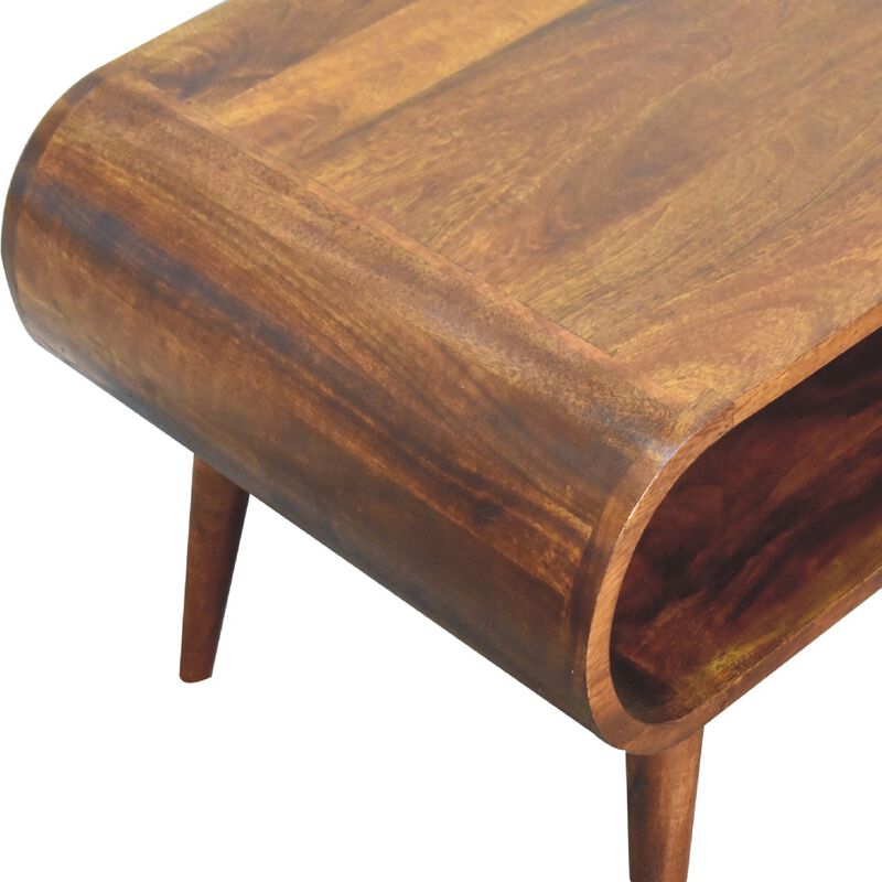 Artisan Furniture Open Chestnut  Solid Wood Coffee Table