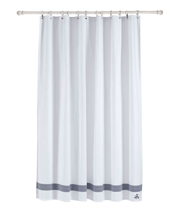 Brooks Brothers Ottoman Rolls Shower Curtain