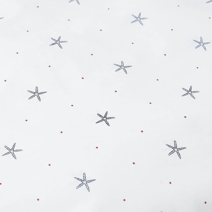 Coastal Beach Starfish 100-Percent Cotton Sheet Set