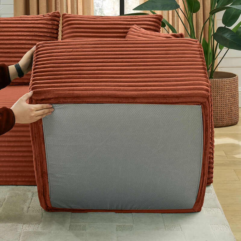 Pefwod U-Shaped Cloud Sofa image number 3