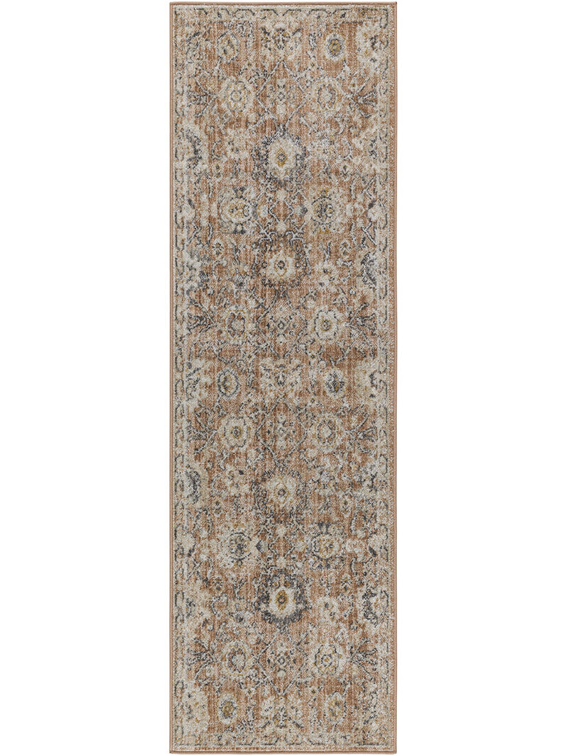 Oushak Home OUS01 Rust 2' x 6' Rug