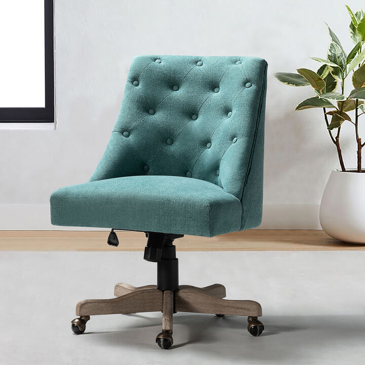 Syros Modern Office Chair with Tufted Back