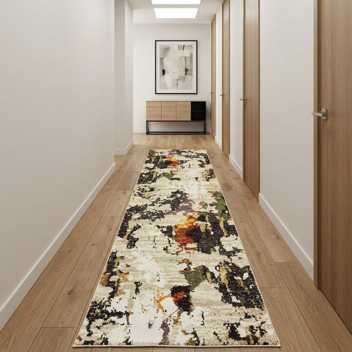 HomeRoots Power Loom Area Rug