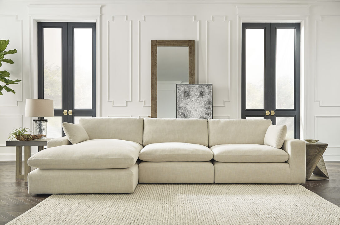 Elyza 3-Piece Sectional with Left Arm Facing Chaise