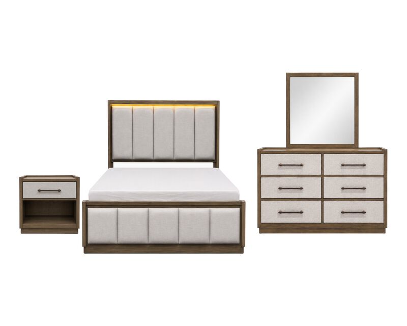 Viola King 4-Piece Bedroom Set image number 0
