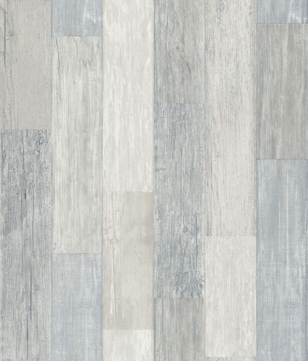 Pallet Board Blue Wallpaper (Set of 2)