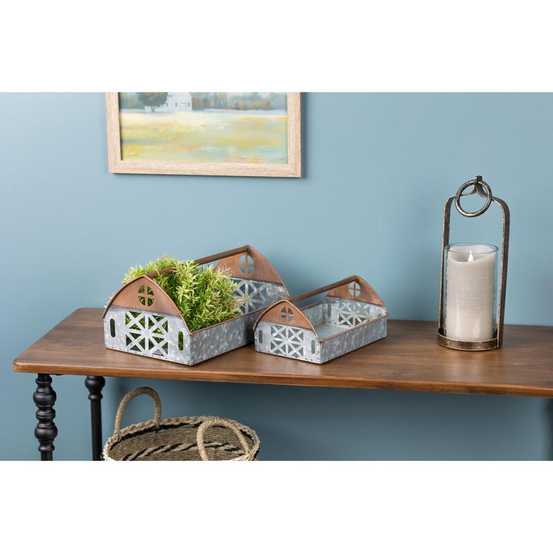 Iron Caddy Set of 2 for Functional and Decorative Use