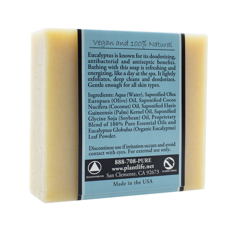 Plantlife Bar Soap - Eucalyptus image number 2