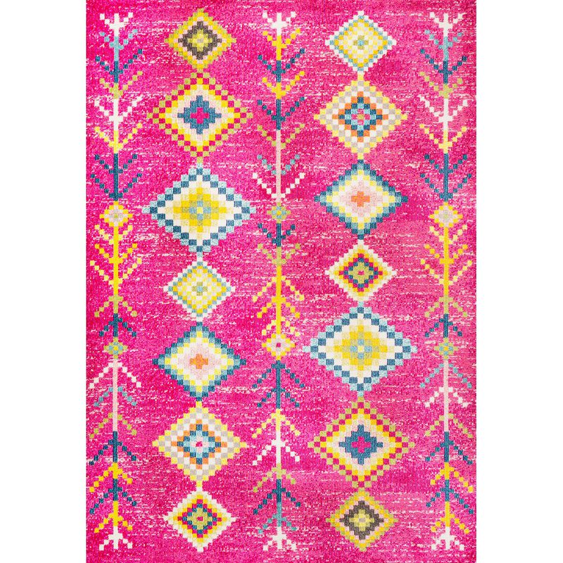 Tribal Love Geometric Area Rug